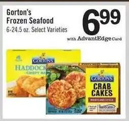 Price Chopper Gorton's Frozen Seafood offer