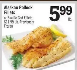 Price Chopper Alaskan Pollock Fillets offer
