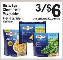 Price Chopper Birds Eye Steamfresh Vegetables offer