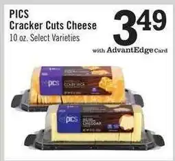Price Chopper PICS Cracker Cuts Cheese offer