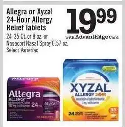 Price Chopper Xyzal Allergy 24HR offer