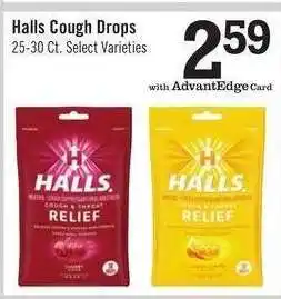 Price Chopper Halls Cough Drops offer