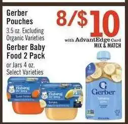 Price Chopper Gerber Pouches offer