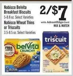 Price Chopper Nabisco belVita Breakfast Biscuits offer