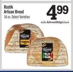Price Chopper Rustik Artisan Bread offer