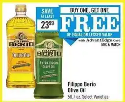 Price Chopper Filippo Berio Olive Oil offer