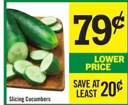 Price Chopper Slicing Cucumbers offer