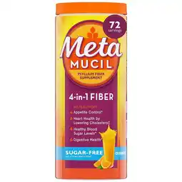 Walgreens Psyllium Fiber Powder, GLP-1 Friendly Orange, 72 teaspoons offer