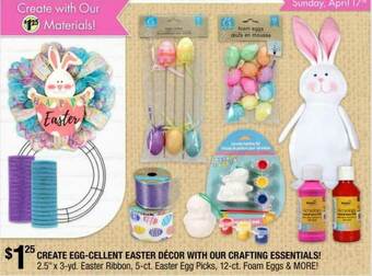 Dollar Tree Create Egg-cellent Easter Décor With Our Crafting Essentials! offer
