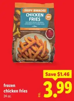 Lidl frozen chicken fries offer