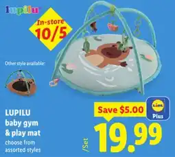 Lidl LUPILU baby gym & play mat offer