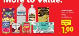 Lidl pantry staples offer