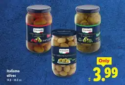 Lidl Italiamo olives offer