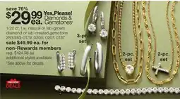 JC Penney Yes, Please! Diamonds & Gemstones 1/2 ct. t.w. natural or lab-grown diamond or lab-created gemstone offer