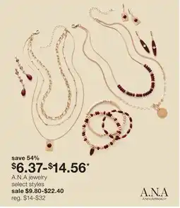 JC Penney A.N.A jewelry offer