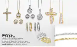 JC Penney Certified 1/2 ct. t.w. natural diamond◊ or 1 ct. t.w. lab-grown diamond‡ offer