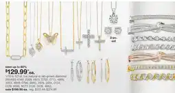 JC Penney 1/10 to 1/2 ct. t.w. natural or lab-grown diamond offer