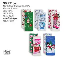 JC Penney North Pole Trading Co. 2-Pk. Kitchen Towels offer