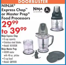 Boscov's NINJA Express Chop or Master Prep Food Processors offer