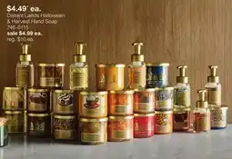 JC Penney Distant Lands Halloween & Harvest Hand Soap offer