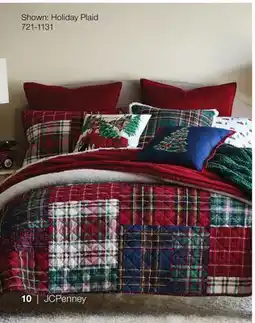 JC Penney North Pole Trading Co. Holiday Full/Queen Quilt Set - Holiday Plaid offer