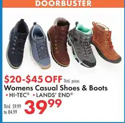 Boscov's Womens Casual Shoes & Boots offer