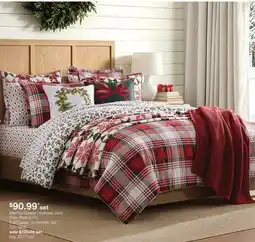 JC Penney Mainstays Holiday Jack Pine Plaid 8-Pc. Comforter Set offer