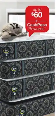 JC Penney Serta Perfect Sleeper Mondale 13 Medium Tight Top Queen Mattress offer