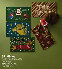 JC Penney North Pole Trading Co. Coir Rugs offer
