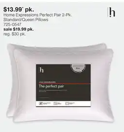 JC Penney Home Expressions Perfect Pair 2-Pk. Standard Queen Pillows offer