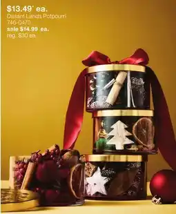 JC Penney Distant Lands Potpourri offer