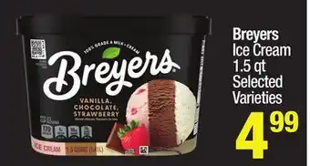 Super King Markets Breyers Ice Cream offer