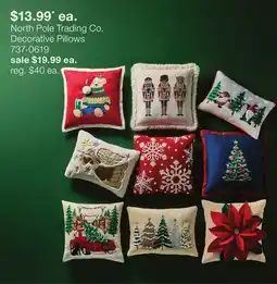 JC Penney North Pole Trading Co. Decorative Pillows offer