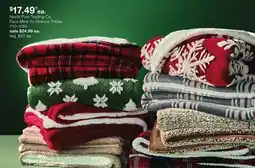 JC Penney North Pole Traders Co. Faux Mink-To Sherpa Throw offer