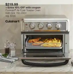 JC Penney Cuisinart Air Fryer Toaster Oven With Grill offer
