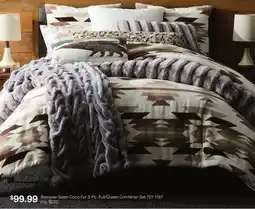 JC Penney Bearpaw Selen Cocoa Fur 3-Pc. Full/Queen Comforter Set offer