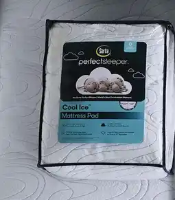 JC Penney Serta Perfect Sleeper Cool Ice Twin Mattress Pad offer