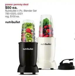 JC Penney Nutribullet 4-Pc. Blender Set offer