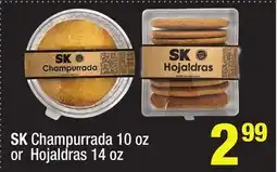 Super King Markets SK Champurrada 10 oz or Hojaldras 14 oz offer