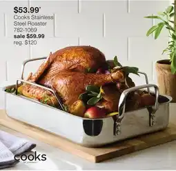 JC Penney Cooks Stainless Steel Roaster offer