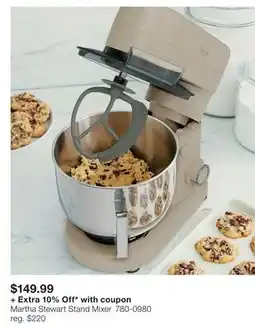 JC Penney Martha Stewart Stand Mixer offer