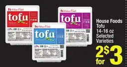 Super King Markets House Foods Tofu offer