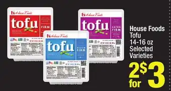 Super King Markets House Foods Tofu offer
