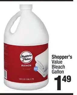Super King Markets Shopper's Value Bleach Gallon offer
