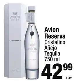 Super King Markets Avion Reserva Cristalino Añejo Tequila offer