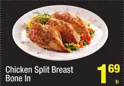 Super King Markets Chicken Split Breast Bone In offer