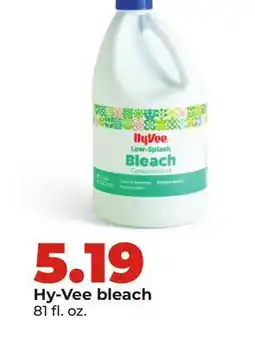Hy-Vee Hy-Vee bleach offer
