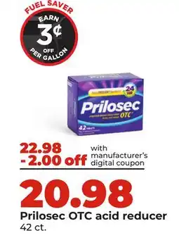 Hy-Vee Prilosec OTC acid reducer offer