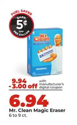 Hy-Vee Mr. Clean Magic Eraser offer