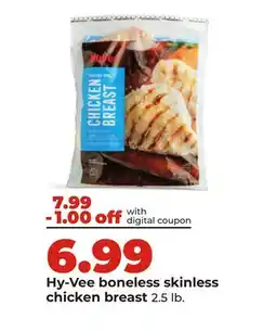Hy-Vee Hy-Vee boneless skinless chicken breast offer